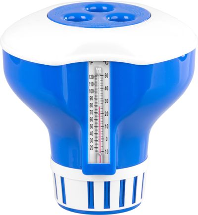 Pool capsule dispenser Strend Pro 1533, 3" capsuls, with thermometer