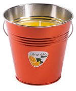 Gyertya Citronella CB163, rovarriasztó, vödörben, 610 g, 150x150 mm