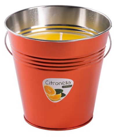 Candle Citronella Bucket 610 g, 150x150 mm