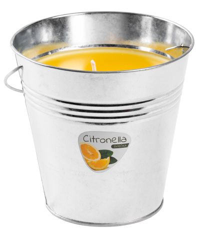 Candle Citronella Bucket 510 g, 150x150 mm