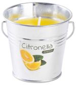 Sviečka Citronella CB143, repelentná, vedro, 80 g, 80x72 mm