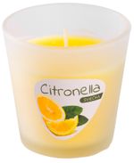 Sviečka Citronella CG144, repelentná, sklenený pohár, 80 g, 80x70 mm