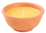 Candle Citronella, repellent, terracotta, 113 g, 50x110 mm