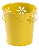 Gyertya Citronella CB197, rovarriasztó, vödörben, vegyes zöld/sárga, 160 g, 110x105 mm
