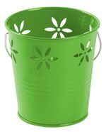 Gyertya Citronella CB197, rovarriasztó, vödörben, vegyes zöld/sárga, 160 g, 110x105 mm