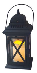 Lantern MagicHome LM3609, 14x14x30 cm, LED, 3xAAA, metal