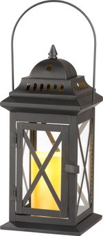 Lantern MagicHome LM3609, 14x14x30 cm, LED, 3xAAA, metal