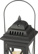Lantern MagicHome LM3609, 14x14x30 cm, LED, 3xAAA, metal