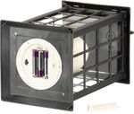 Lantern MagicHome LP2140, 14x14x30 cm, LED, 3xAAA, plastic