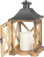 Lámpás MagicHome LW8834, 16x16x35 cm, LED, 3xAAA, fa