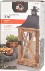 Lámpás MagicHome LW8834, 16x16x35 cm, LED, 3xAAA, fa