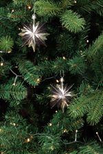 Decoration MagicHome Christmas, 6 pcs, black - silver, 8x9.5 cm