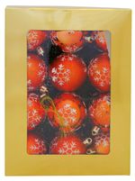 Decorations Xmas N26 6024ABS, 24 pcs, M08 copper