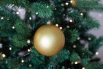 Decorations Xmas N16 10004B, 4 pcs, M01 gold