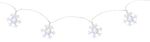 String lights MagicHome SnowFlake, 10 cool white LED, steady light, 2xAA, IP20, indoor, lighting, L-