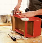 Stapler RAPID R153, manual, upholstery, for wood, staples type 53, 4-8 mm