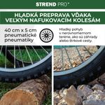 Kocsi Victor, GREEN szállító, felfújható kerék, max. 100 kg