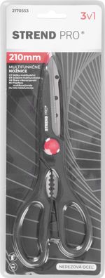 Metszőolló Strend Pro MSS4138, 210 mm, 3in1, multifunkciós