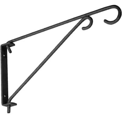 Hanger with chain 24x22x12.5cm Strend Pro, black