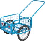 Transport cart Victor BLUE, pneumatic wheel, max. 100 kg