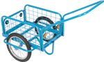 Transport cart Victor BLUE, pneumatic wheel, max. 100 kg