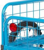 Trolley Victor BLUE, transport, inflatable wheel, max. 100 kg