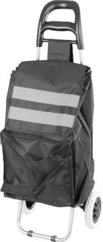 Shopping cart Demeter, PE/PVC, EVA, 30 kg, 35x30x96 cm