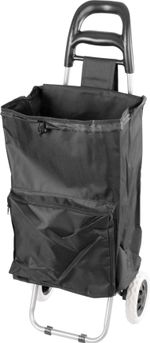 Shopping cart Demeter, PE/PVC, EVA, 30 kg, 35x30x96 cm