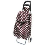 Shopping cart Ferenc, PE/PVC, EVA, 30 kg, 35x30x96 cm