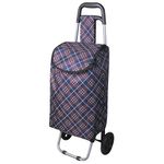 Shopping cart Markus, PE/PVC, EVA, 25 kg, 35x30x94 cm