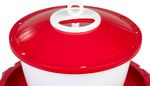 Drinker RAPID CLEAN, for poultry, with legs, 6 L, plastic