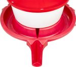 Drinker RAPID CLEAN, for poultry, with legs, 6 L, plastic