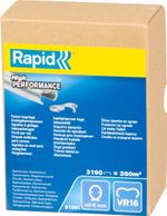 Staples RAPID VR16, Zinc, for tying pliers RAPID FP216 and FP20, for wire 2-8 mm, pack of 3190 pcs