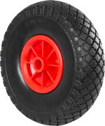 Kerék Handtruck 812, kocsihoz, műanyag ház, tömör gumi, pótalkatrész