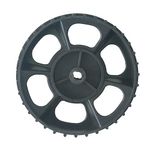 Kerék Goodfarm 416, szórókocsihoz, 20 mm-es tengely, műanyag ház, pótalkatrész