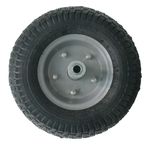 Wheel Goodfarm 411, for spreader of loose materials, 16 mm axle, metal bearing, replacement