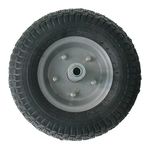 Wheel Goodfarm 411, for spreader of loose materials, 16 mm axle, metal bearing, replacement