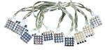 String lights MagicHome Metal Cube, silver, 2xAA, lighting, indoor