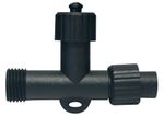 Connector MagicHome MULTI CONNECT C53, Christmas, T-piece, black, for chain branching, outdoor