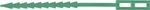 Tape Garden HG6171-A, plant tying, pack of 80 pcs, green, 120 mm