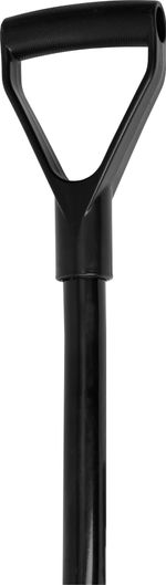 Snow Shovel ALPINUS ERGOMETAL, 550x385/1460 mm, for snow, blue, with metal handle, metal strip, mixe