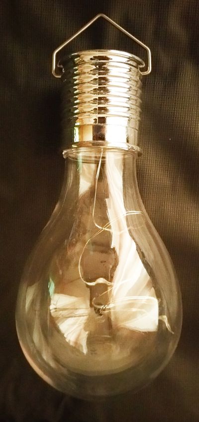 Solar light bulb Acrux, 7.5x22 cm, natural, 4 Led white led (packaging 24 pcs)