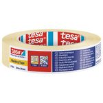 Szalag tesa® PRO, festő, maszkoló, ragasztó, 25 mm, Hossz: 50 m