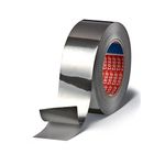 Tape tesa® PRO Aluminium, aluminum, adhesive, with liner, 50 mm, L-50 m