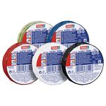 Szalag tesa® PRO tesaflex®, elektromos szigetelő, ragasztó, sPVC, 15 mm, fekete, Hossz: 10 m