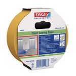 Tape tesa® PRO tesafix®, double-sided adhesive, universal, foil, white, 50 mm, L-10 m