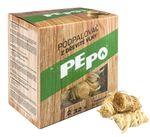 Podpaľovač PE-PO® drevitá vlna, 32 ks, rozpaľovač na gril, kachle, krby, pece