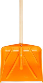 Snow shovel BISHORN, 450x415/1350 mm, with handle