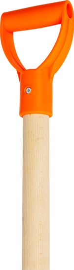 Snow shovel BISHORN, 450x415/1350 mm, with handle