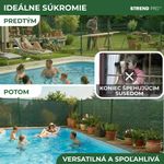 Árnyékoló háló POPULAR.NET, 1x25 m, HDPE, UV, 150 g/m2, 90% zöld